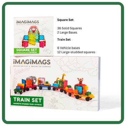 Train Set - Square Set Combo