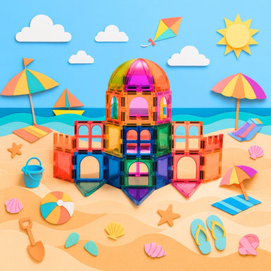 Architectural Set | Magnetic Building Tiles | Shop Imagimags Toys