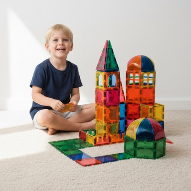Architectural Set | Magnetic Building Tiles | Shop Imagimags Toys