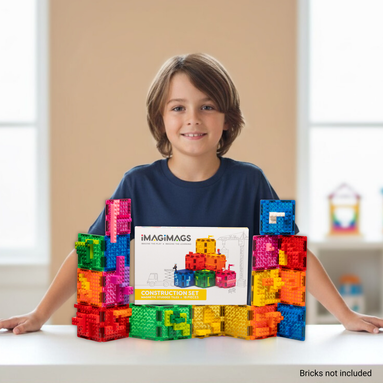 Construction Set | Magnetic Building Tiles | Shop Imagimags Toys